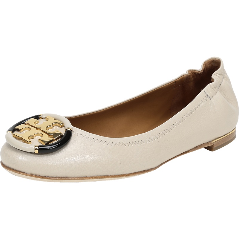 TORY BURCH 托里·伯奇 女士Minnie系列羊皮芭蕾舞鞋平底鞋船鞋 74062