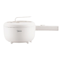 美的(Midea)多功能电煮锅 宿舍学生锅 1.6L迷你电锅小功率 XZ20M2-701L[无蒸笼]