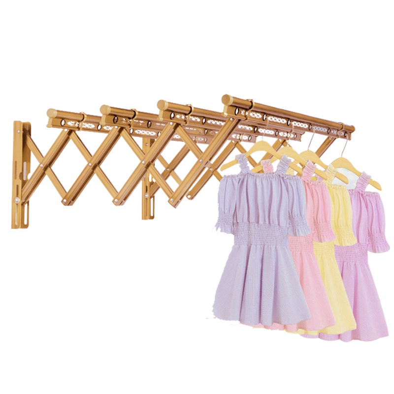 邦禾 户外推拉伸缩晾衣架 升降晾衣杆 简易凉衣架 阳台折叠晾晒架晒衣架