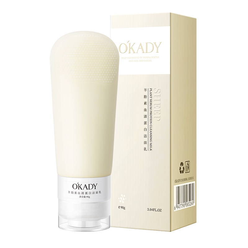 OKADY羊胎素血清蛋白洁面乳90g