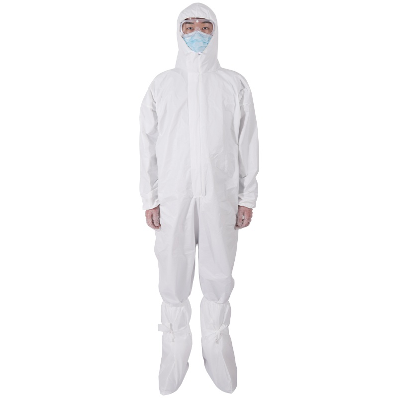 秝客(lefeke)医用耗材隔离衣(非无菌型无胶条款)一次性防护衣服隔离服医疗连体防飞沫医用连体式防疫男女通用防水透气