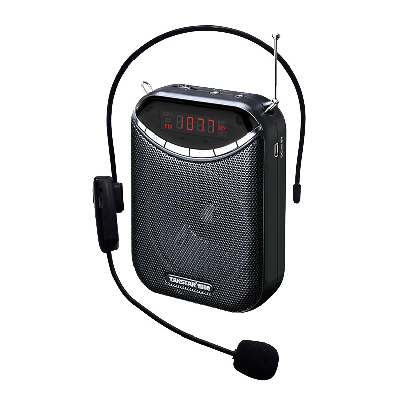 得胜 E190M 便携式扩音器 黑色 支持录音、TF卡U盘播放 教学讲课导游摆摊适用