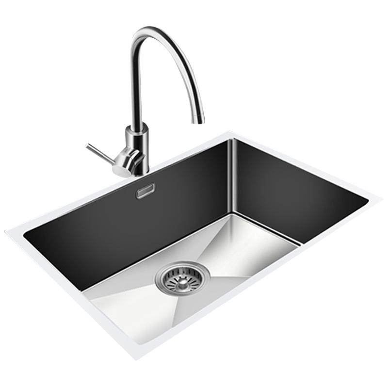 潜水艇304不锈钢水槽 厨房家用洗菜盆单槽手工盆台下盆洗碗槽水池
