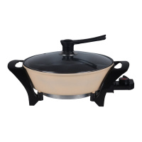 联创(Lian)电火锅鸳鸯锅 多用途锅多功能家用电煮锅电热锅4L DF-BL8009M