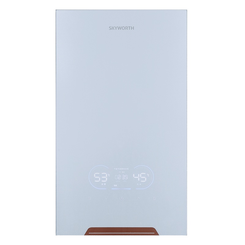 创维(Skyworth)即热式电热水器速热免储水智能恒温小型家用卫生间触控式 8500W大功率 D820银灰色(自安装)