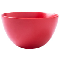 亿嘉IJARL 北欧简约陶瓷碗纯色家用轻奢餐具 巴克4.5寸饭碗红色餐具