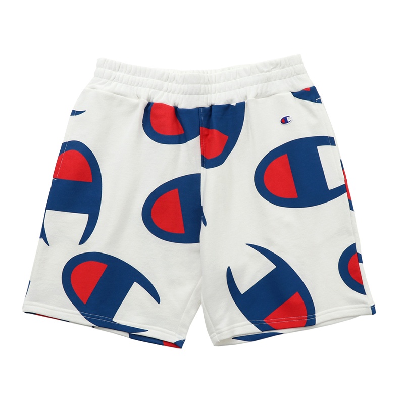 日版Champion冠军正品C8-M502大C印染运动休闲短裤短裤潮流纯色夏