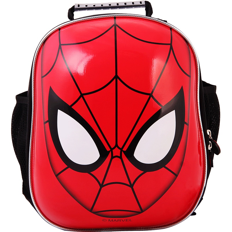 迪士尼漫威蛋壳背包幼儿园儿童双肩包轮滑包3D图案2-5岁米奇冰雪奇缘蜘蛛侠美国队长