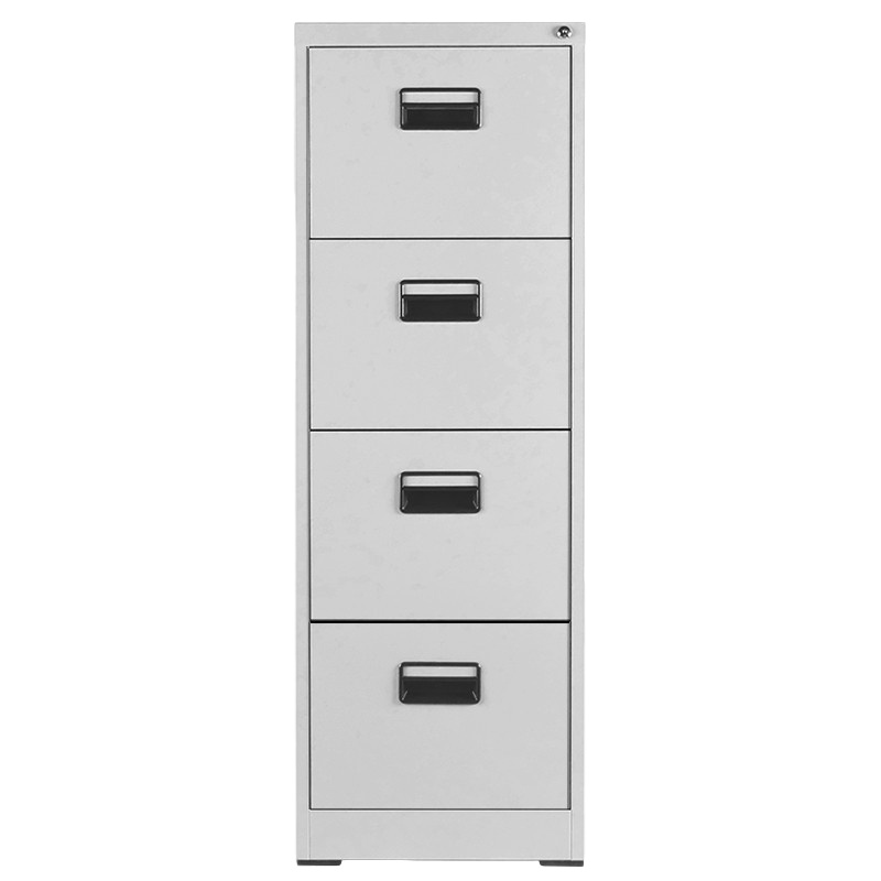 创世人 办公家具四抽柜文件柜挂劳柜A4卡箱资料柜矮柜四斗卡箱办公柜加厚