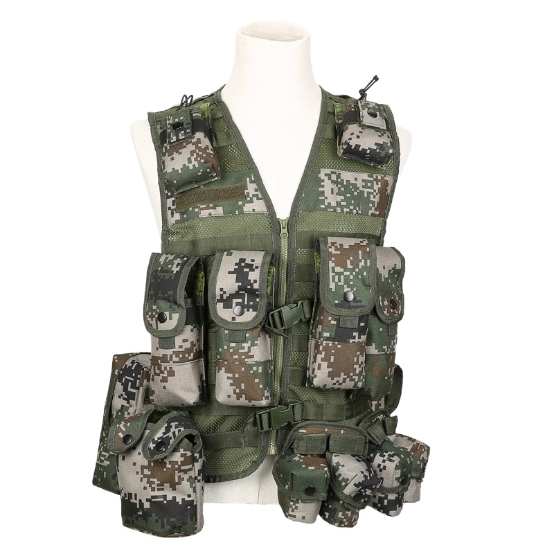 迪恪赛威(DI KE SAI WEI) 16战术背心 士兵迷彩色