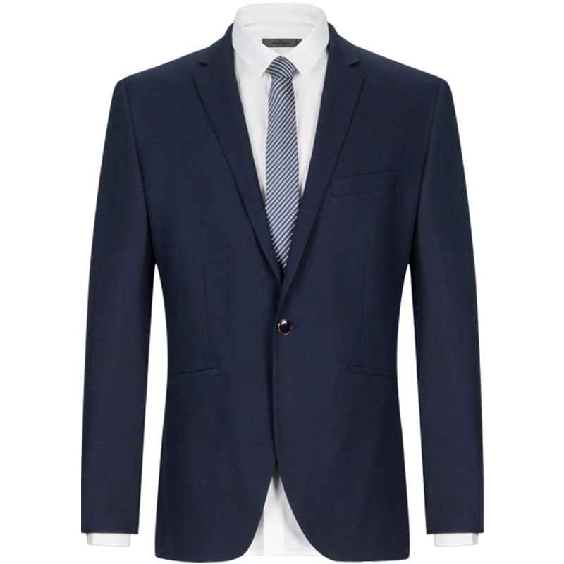 柒牌SEVEN男装西服商务休闲套装男士正装一粒单排扣秋冬新款时尚套西