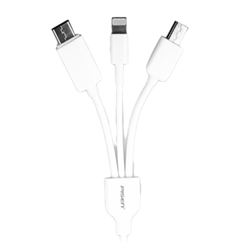 幻狼(HUANLANG) TYPE-C 三合一充电线 品胜苹果/Type-c/安卓B2B商品