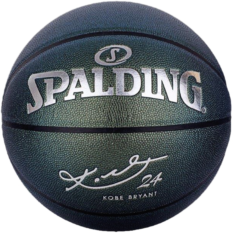 斯伯丁科比 限量签名纪念款PU材质珠光幻色街头潮流篮球638/639