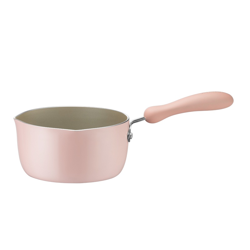 爱仕达(ASD)元气伙伴不粘奶锅 16cm 橙色宝宝辅食锅 多功能带蒸笼蒸煮锅迷你汤锅炖锅小平底锅 NL16D1WG-T