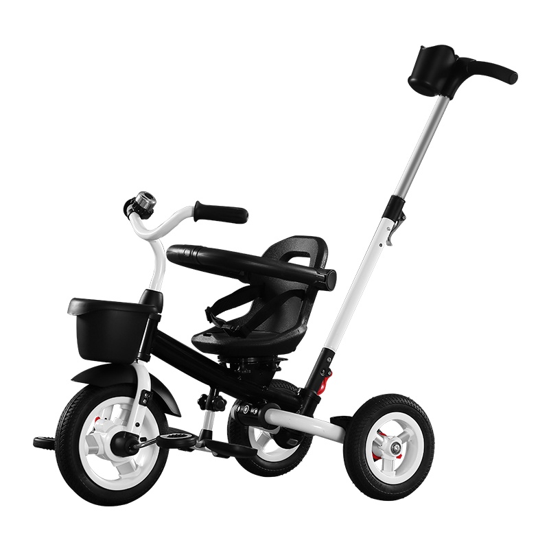 小虎子折叠儿童三轮车脚踏车2-6岁小孩手推车双向推行轻便溜娃车