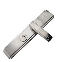 防盗门把手 不锈钢面板 防盗门锁面板防盗防撬门拉手 330mm*70mm*60mm