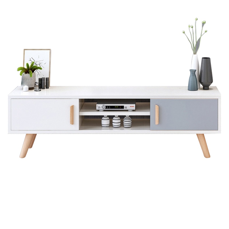 汉诺鑫威北欧电视柜茶几组合现代简约小户型迷你家具套装简易客厅电视机柜[工厂现做 7天内发货]