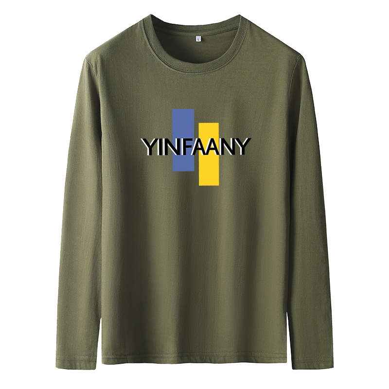 袋鼠(DAISHU)春秋新款纯棉时尚印花长袖T恤DSFWB1803