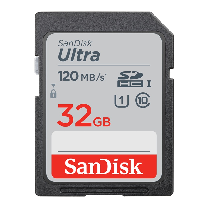 闪迪(SanDisk)32GB SD存储卡 C10 读速120MB/s 捕捉全高清 佳能尼康等数码相机理想伴侣