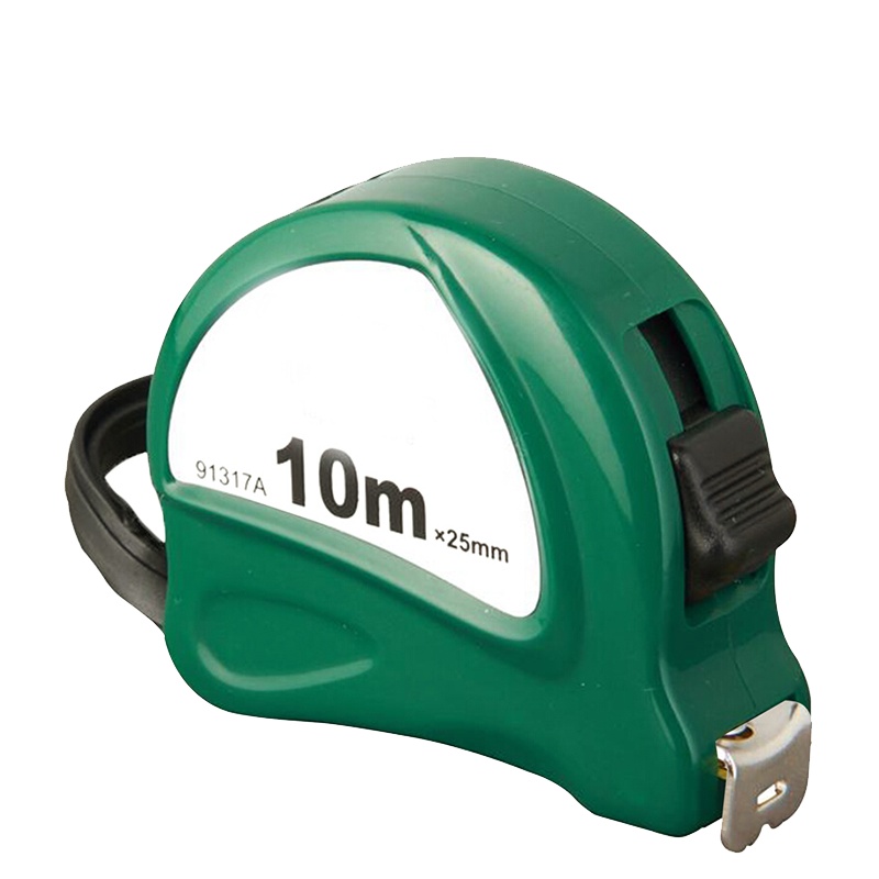研高 10米钢卷尺盒尺伸缩尺米尺 一个装