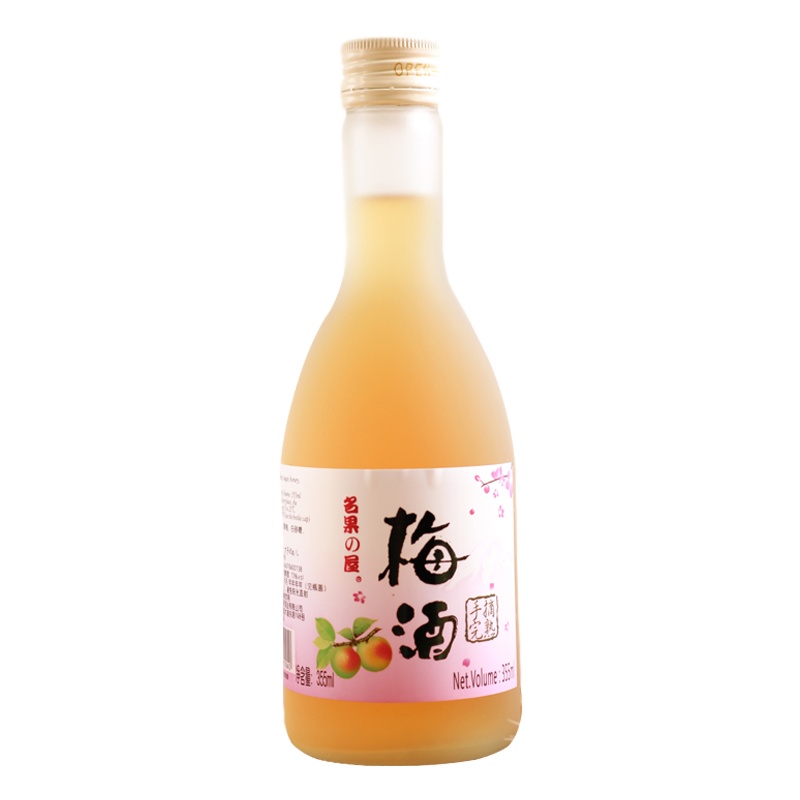 [中华特色]从化馆 顺昌源 名果之屋梅酒 1支装 355ml/瓶 (粉)女士果酒甜 日本口味 低度梅子酒 青梅酒