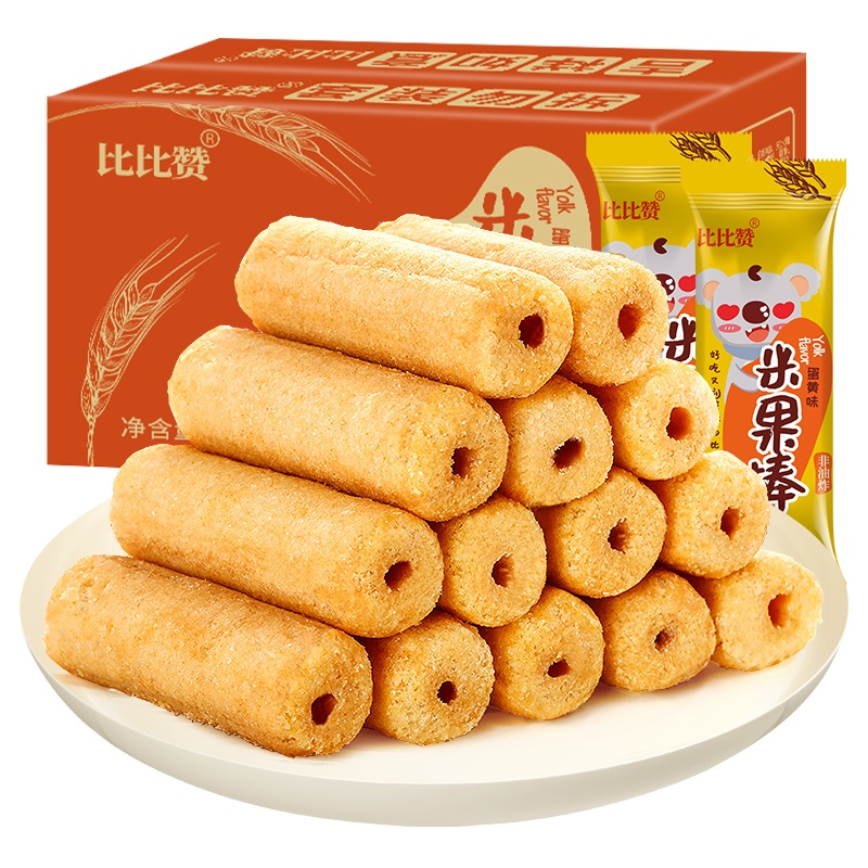 [69元任选10件]欧贝拉米果棒能量棒糙米卷饼干零食小吃网红散装雪米饼充饥夜宵休闲食品