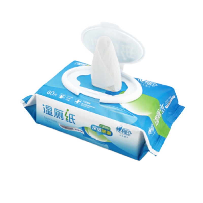 心相印 XCY080 厕纸80片装湿巾 80/片 一包装