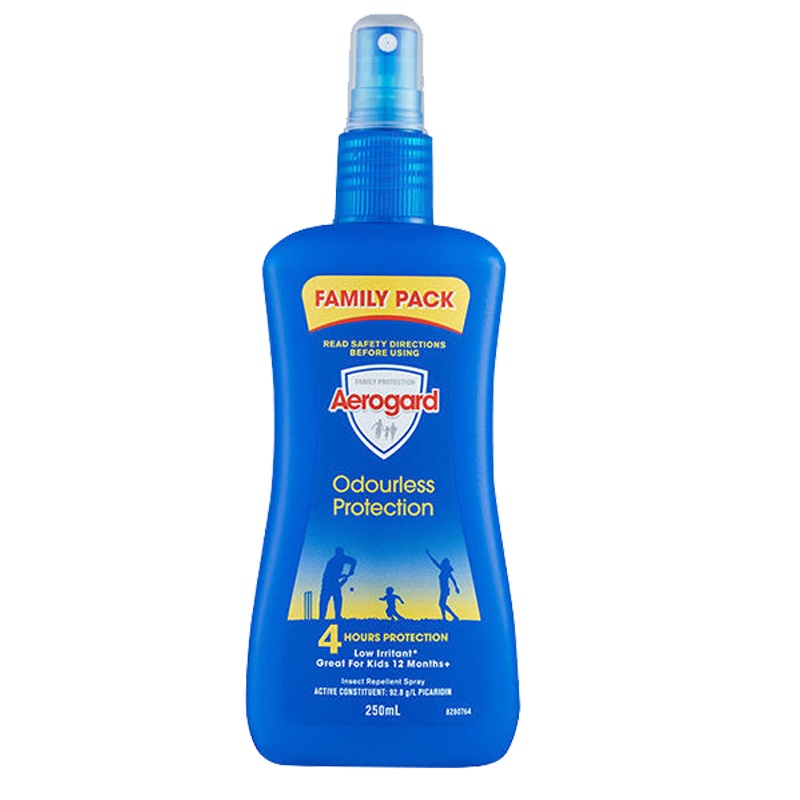 Aerogard 澳乐家 安护无香型驱蚊液 防蚊驱蚊水 花露水 蚊香液 250ml