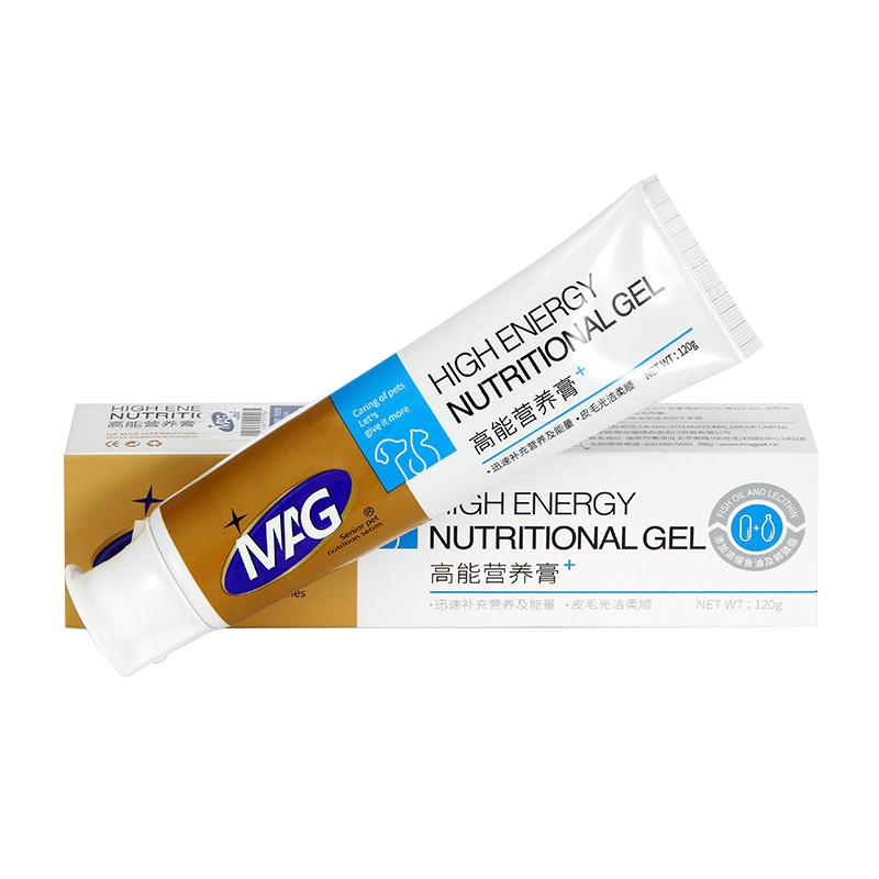 英国MAG高能营养膏120g宠物泰迪金毛狗狗美毛猫咪增肥营养补充剂