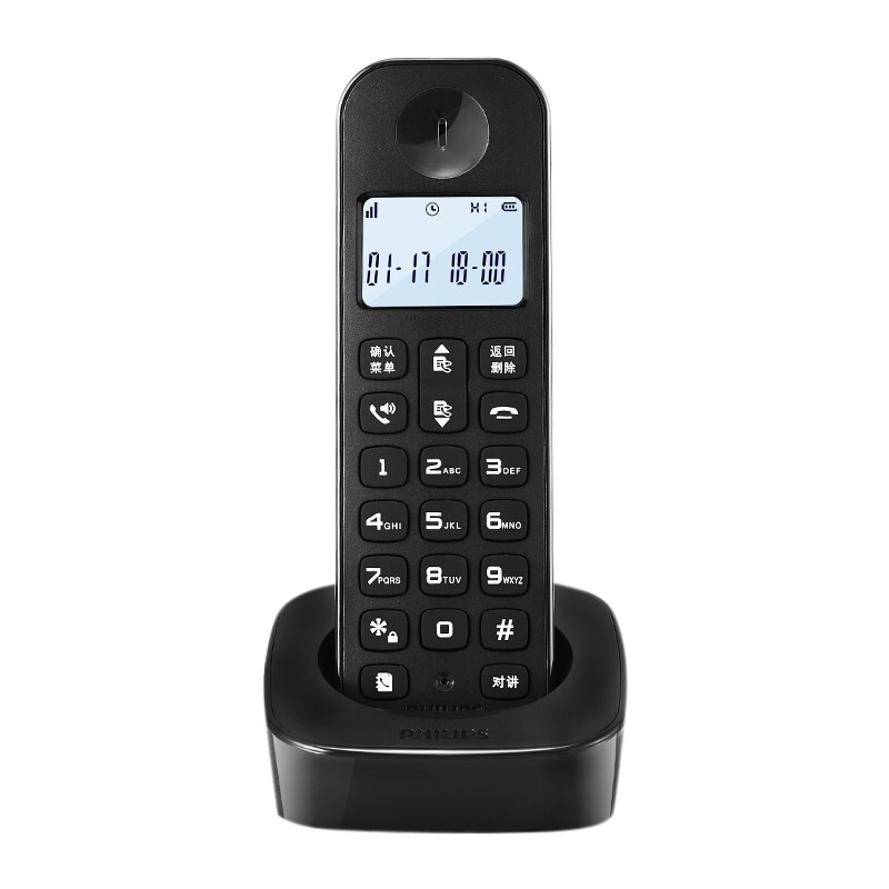 飞利浦 DCTG 160黑色 无绳电话机