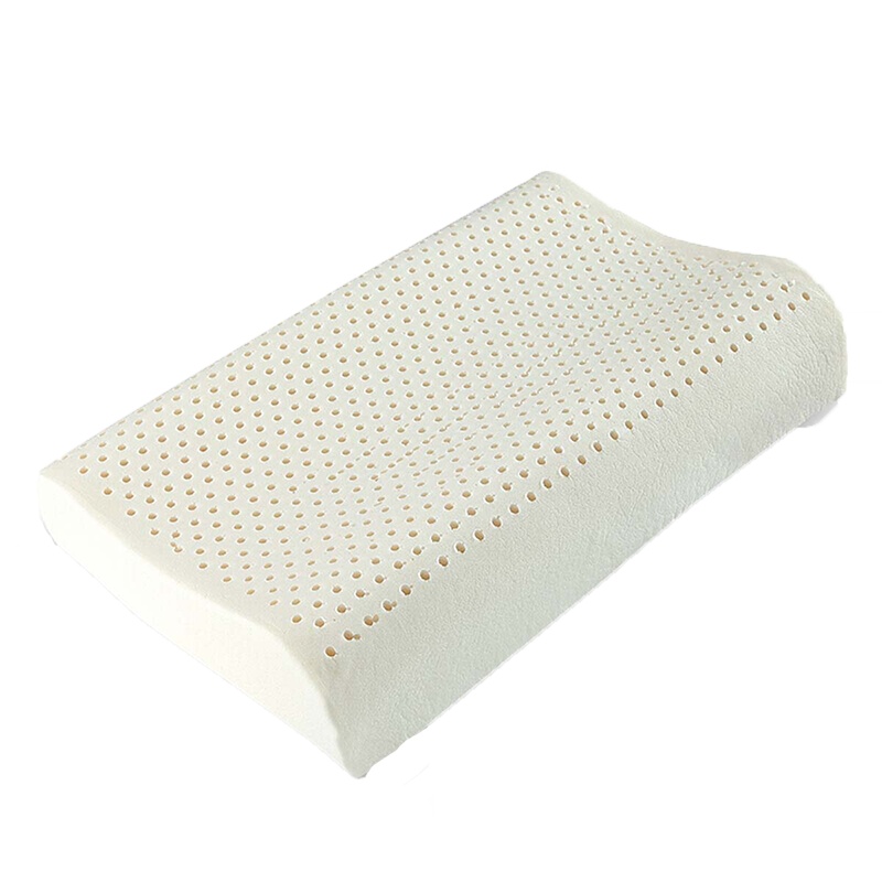 意尔嫚 泰国天然乳胶 波浪释压按摩颗粒护颈枕芯