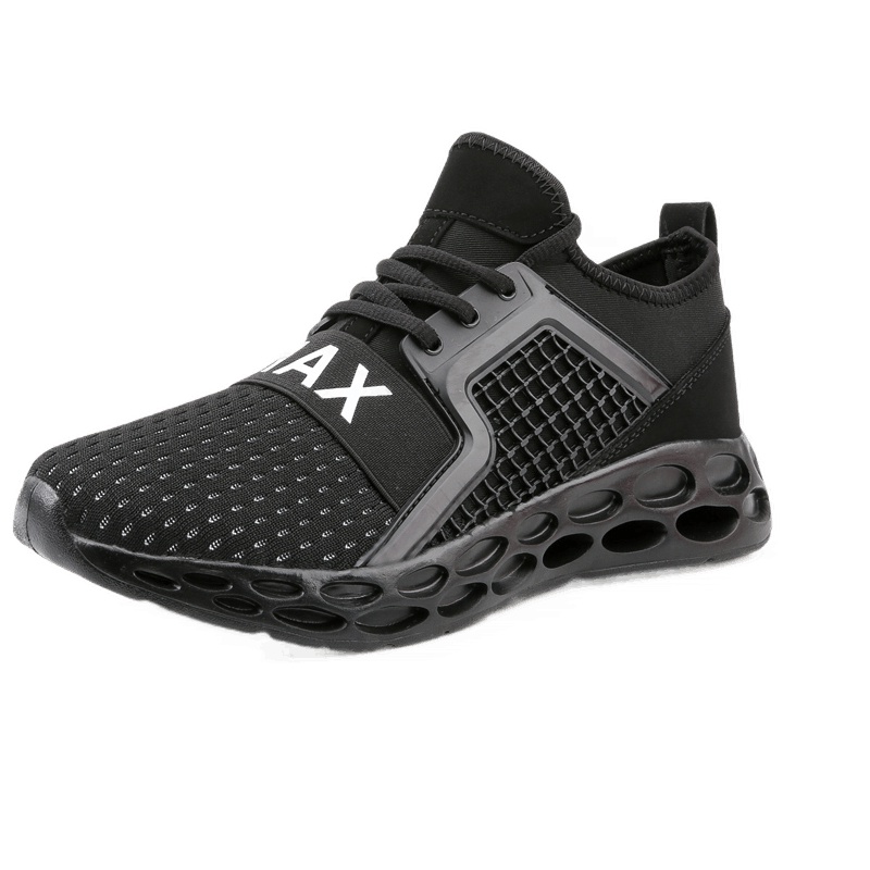 策乐(cele)运动休闲鞋男镂空透气男鞋高弹力男鞋潮流椰子鞋百搭刀锋鞋BC-G15