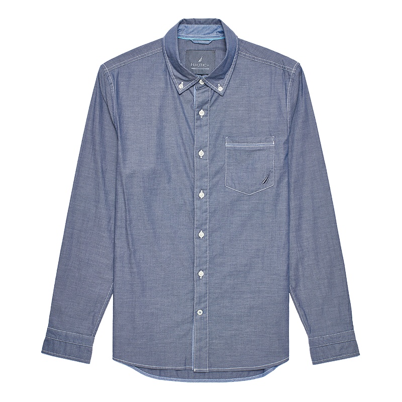 NAUTICA诺帝卡 男长袖衬衣 WC0190