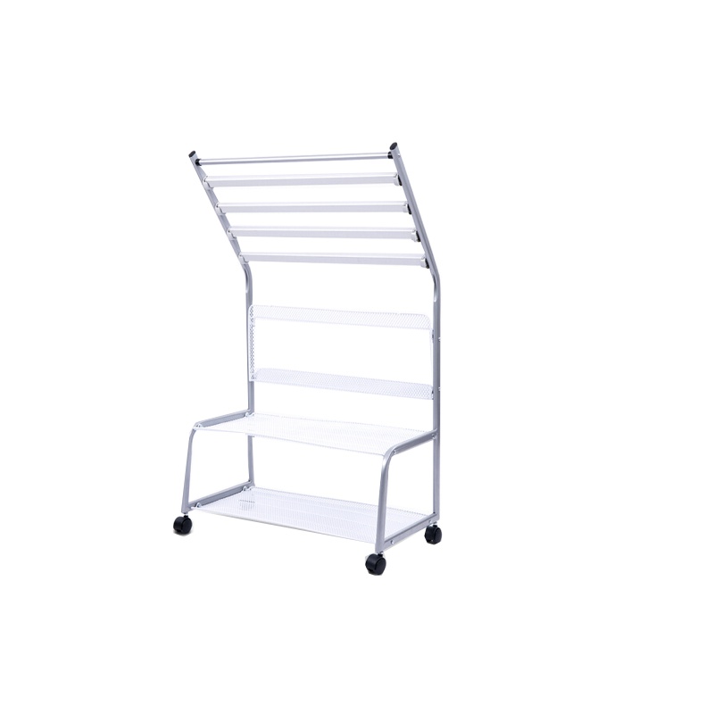 得力(deli)9304报刊架书报架展示架杂志架广告资料展示架办公用品