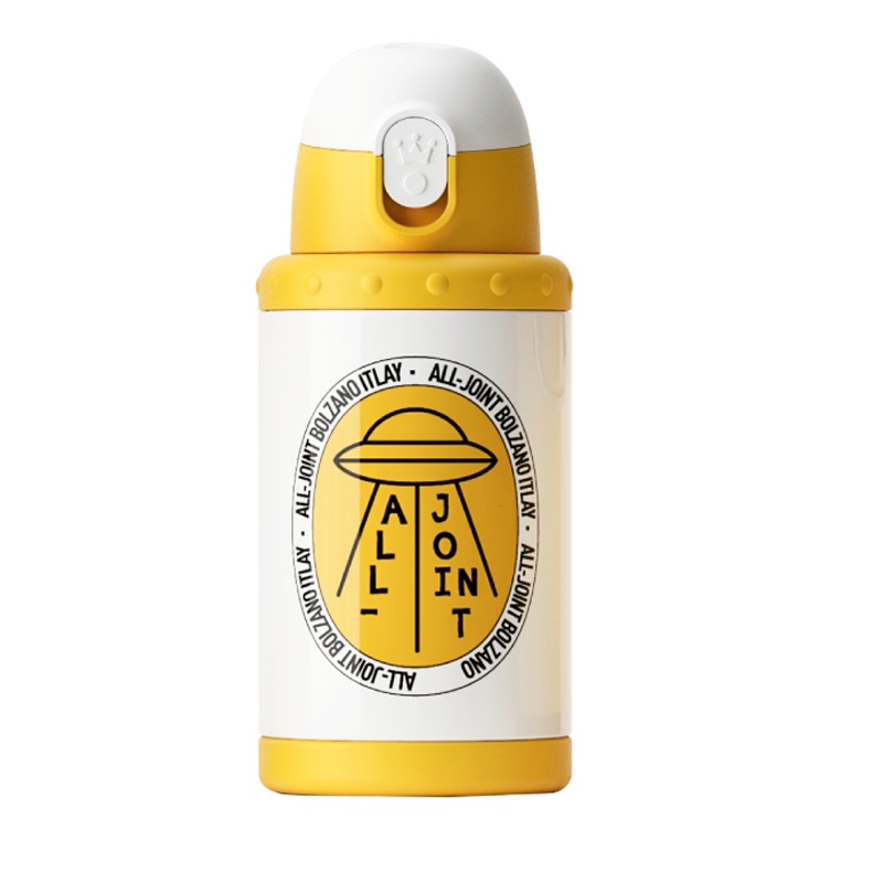 优仅ALL-JOINT儿童保温杯带吸管可爱小学生水杯男幼儿园宝宝水壶女保温用品