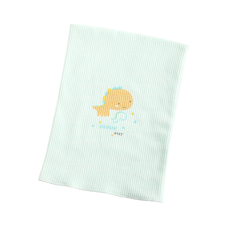 宝宝护肚子肚围新生婴儿裹腹脐围纯棉儿童薄款护脐带防着凉春夏（单层蓝色+单层绿色）17*17cm