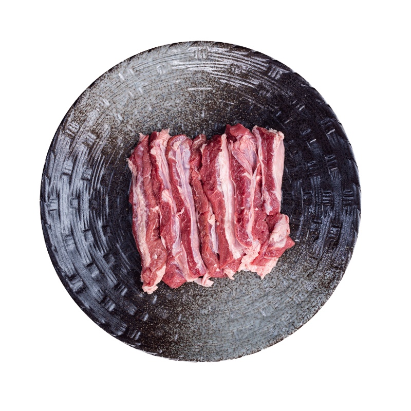 [SUPER会员优惠][顺丰]野蛮香 黑猪肉生鲜现杀黑猪肉 护心肉400g 猪护心肉 猪连肝肉罗根肉隔膜肉火锅食材