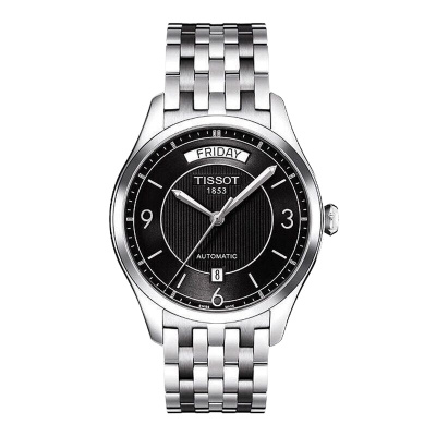 天梭(tissot)1853瑞士手表 唯意系列钢带机械表商务时尚男士手表机械