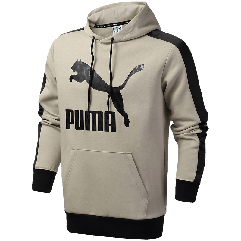 【自营】PUMA彪马男装运动服杨洋同款休闲针织连帽卫衣596739