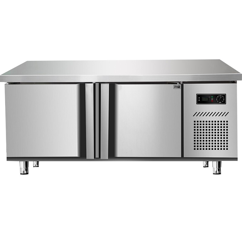 德玛仕 商用冰柜保鲜工作台操作台 砧头平台雪柜1800*600mm TDC-18A60WG工程款双温(冷藏+冷冻)