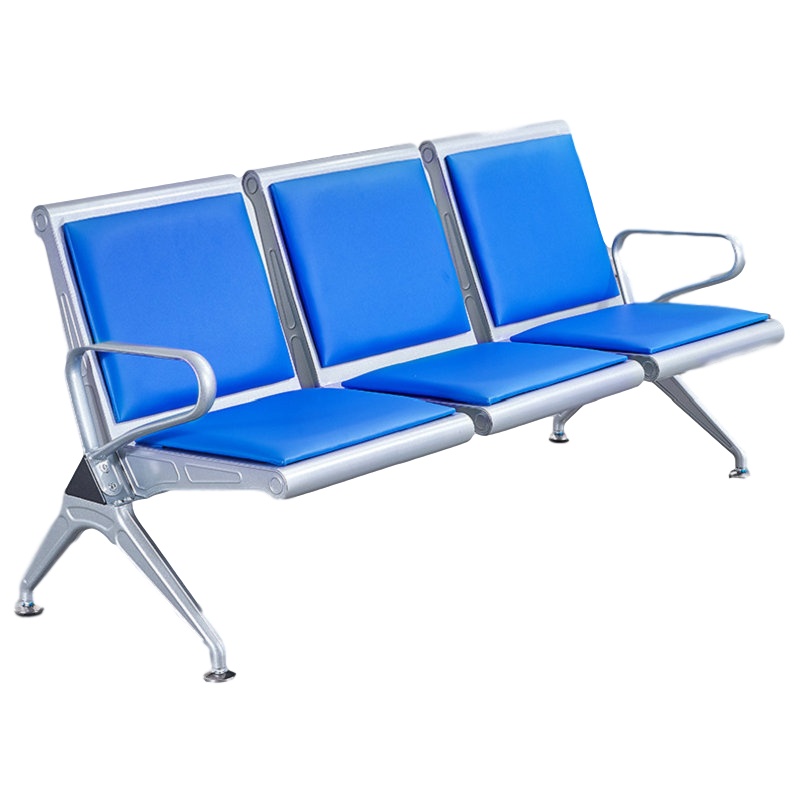 逐鹿中原排椅带皮排椅机场车站等候椅服务大厅排椅TY1025三人位带皮排椅