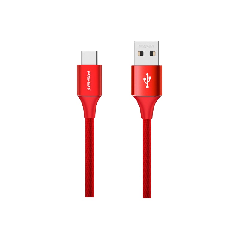 品胜Type-c数据线5A快充1米编织线 安卓手机闪充充电器线 适用华为mate30Pro/P30/P20小米10pro