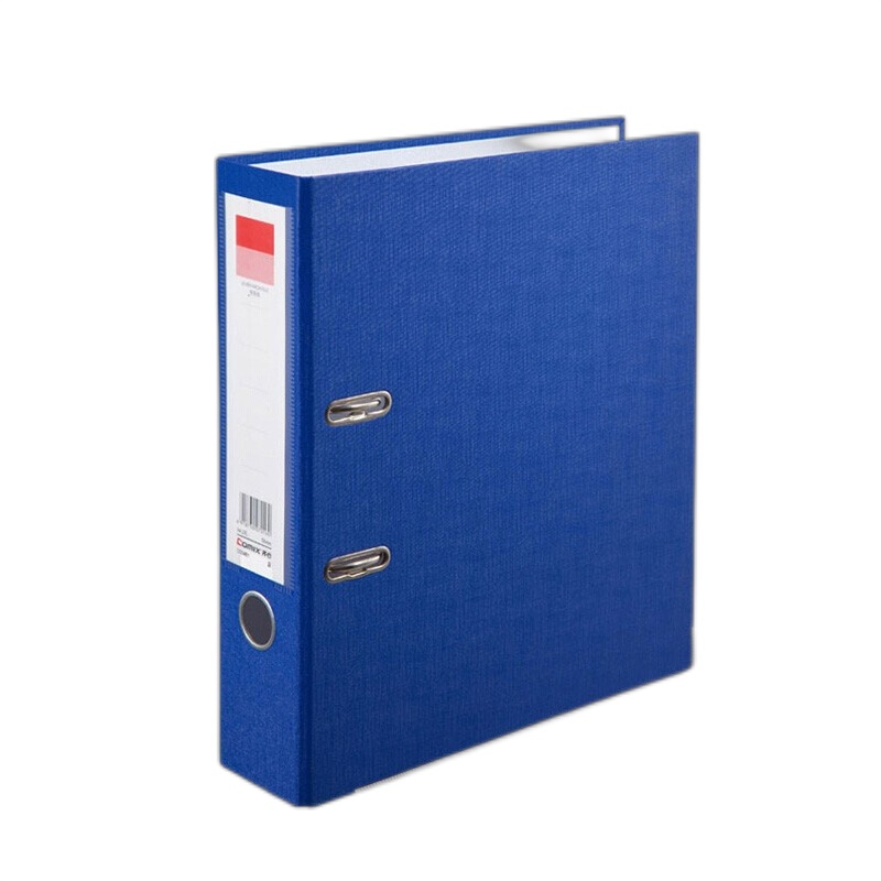 齐心 A106N蓝色打孔资料档案夹(单位:个