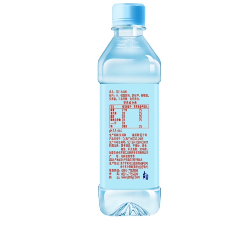 名仁 苏打水375ml*24瓶/箱