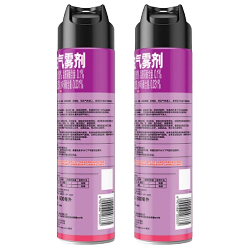 大象公 杀虫剂喷雾 杀蟑螂 清香 杀虫气雾剂 喷雾器 杀飞虫 灭蟑螂 灭虫 雷达600ml*2瓶