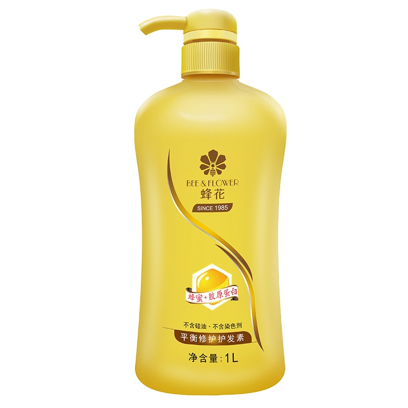 蜂花柔顺护发素450ml小麦蛋白营养润发乳修复毛躁干枯补水女450ml