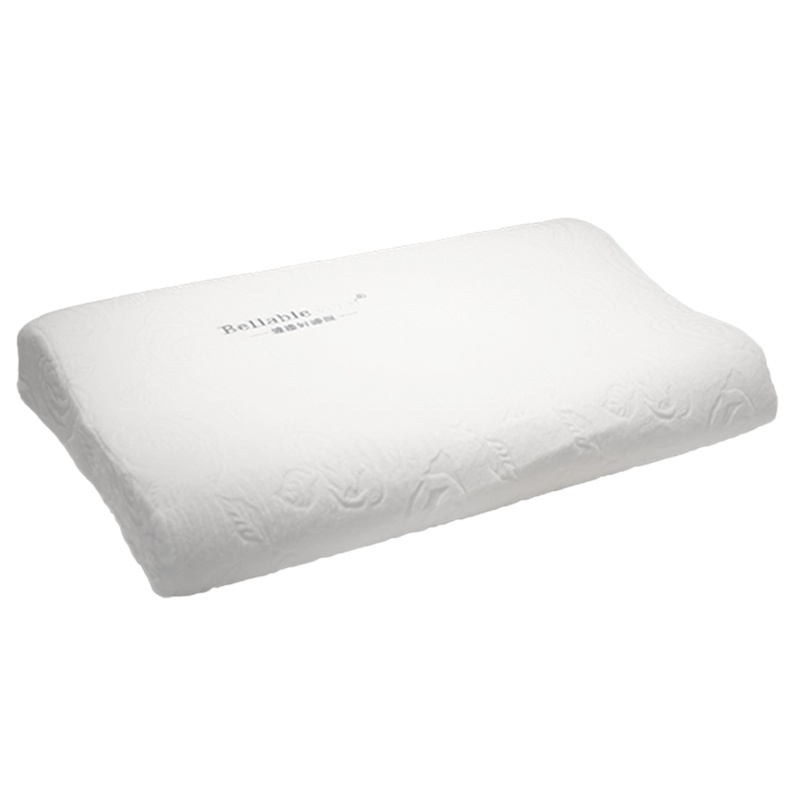 佰乐舒双向护颈枕头记忆棉纯棉枕套家用单人成人波浪形枕头舒适睡眠