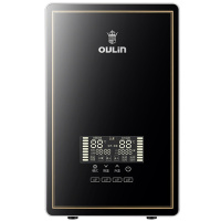 欧琳(OULIN) 超薄小型即热式热水器壁挂家用淋浴快速热洗澡机恒温卫生间电热水器JDL-8558C