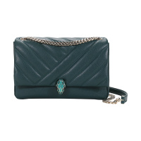 宝格丽 BVLGARI 女士 SERPENTI CABOCHON粒面牛皮蛇头扣手提单肩斜挎包290649