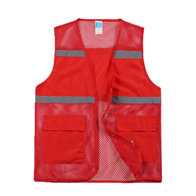 反光挂网马甲 透气舒适柔软亲肤